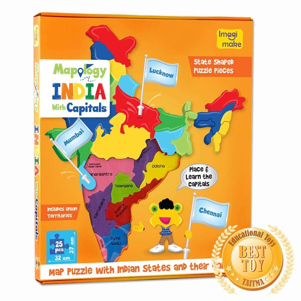 Buy Mapology India With Capitals Online At Low Prices In India ManojStores