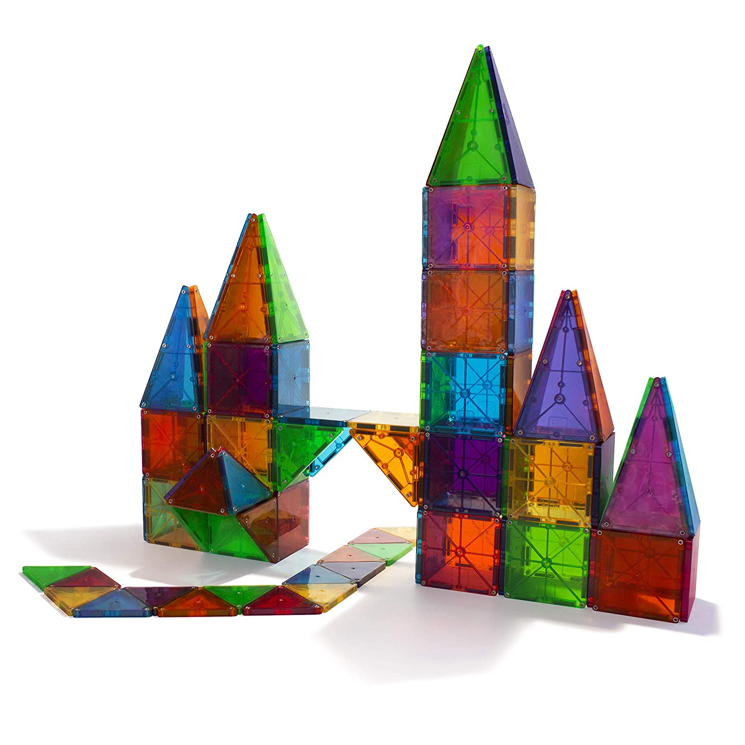 Buy Magna-Tiles® Clear Colors 100 Piece Set Online at Low Prices in